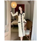 バイカラー ニットワンピース 全2色 | JS FASHION | 詳細画像8