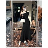 オフショルダー ロングワンピース 全4色 | JS FASHION | 詳細画像9