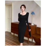 ニットワンピース バイカラー 全2色 | JS FASHION | 詳細画像12
