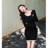 ニットワンピース リボン 全2色 | JS FASHION | 詳細画像8