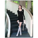 ニットワンピース リボン 全2色 | JS FASHION | 詳細画像9
