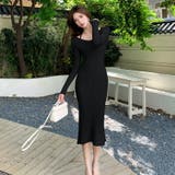ニットワンピース ホルターネック 全4色 | JS FASHION | 詳細画像2