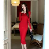 ニットワンピース 襟付き 全2色 | JS FASHION | 詳細画像4