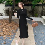 ニットワンピース プリーツ風 Aライン | JS FASHION | 詳細画像15 
