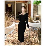 ニットワンピース 全2色 Vネック | JS FASHION | 詳細画像12