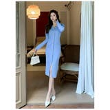 ニットワンピース 全4色 襟付き | JS FASHION | 詳細画像15
