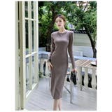 ニットワンピース 全2色 クルーネック | JS FASHION | 詳細画像4