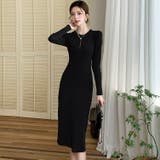 ニットワンピース 全2色 クルーネック | JS FASHION | 詳細画像2