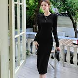 ニットワンピース 全2色 クルーネック | JS FASHION | 詳細画像8
