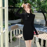 ニットワンピース 全4色 ミニ丈 | JS FASHION | 詳細画像3 