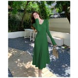 Aライン ニットワンピース 全3色 | JS FASHION | 詳細画像5