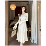 Aライン ニットワンピース 全3色 | JS FASHION | 詳細画像16