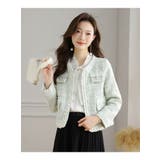 ツイードジャケット ノーカラージャケット 長袖 | JS FASHION | 詳細画像6