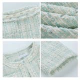 ツイードジャケット ノーカラージャケット 長袖 | JS FASHION | 詳細画像15