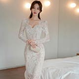 パーティードレス 全2色 シースルー | JS FASHION | 詳細画像5 