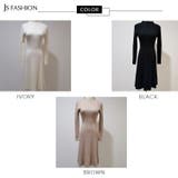 ニットワンピース 全3色 ハイネック | JS FASHION | 詳細画像20
