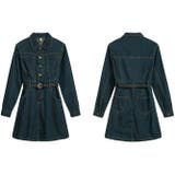 デニムワンピース ベルト付き 襟付き | JS FASHION | 詳細画像12