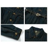 デニムワンピース ベルト付き 襟付き | JS FASHION | 詳細画像13