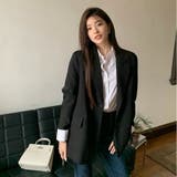 テーラードジャケット 全2色 ボタン | JS FASHION | 詳細画像7