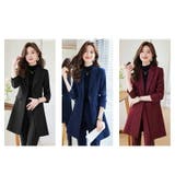 2点セット【スーツジャケット+パンツ】セットアップ パンツスーツ 全3色 | JS FASHION | 詳細画像15 