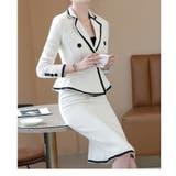 2点セットセットアップ スカートスーツ 全2色 | JS FASHION | 詳細画像6 