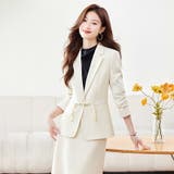 2点セットセットアップ スカートスーツ 全2色 | JS FASHION | 詳細画像6 