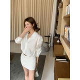 シャツワンピース ベルト付き ミニワンピ | JS FASHION | 詳細画像13