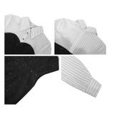 ドレスワンピース ストライプ柄 ドッキングワンピース | JS FASHION | 詳細画像12