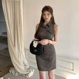 ノースリーブ シャツワンピース ベルト付き | JS FASHION | 詳細画像2