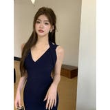 ホルターネック Vネック スリット入り | JS FASHION | 詳細画像5