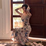 レトロ 柄ワンピース ドレスワンピース | JS FASHION | 詳細画像2 