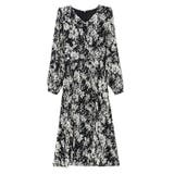 花柄 シフォン ワンピース | JS FASHION | 詳細画像13