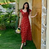 小花柄 ロング ワンピース | JS FASHION | 詳細画像3