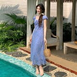 小花柄 ロング ワンピース | JS FASHION | 詳細画像10