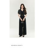 パンツドレス ストライプ切り替え オールインワン | JS FASHION | 詳細画像7