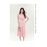 刺繍レース ワンピース シャツワンピ | JS FASHION | 詳細画像15