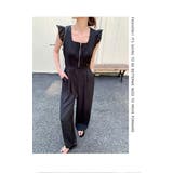 ブラック オールインワン パンツドレス | JS FASHION | 詳細画像13