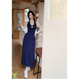 ホルダーネック ロングワンピース フラワープリント | JS FASHION | 詳細画像16 