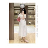ホワイトワンピース 2WAY オフショルダーカットワークレース | JS FASHION | 詳細画像12 