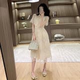 総レースワンピース 3色展開 シャツワンピ | JS FASHION | 詳細画像4 