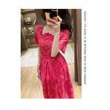 レースワンピース パーティードレス 高級感あふれる透かしレース | JS FASHION | 詳細画像6 