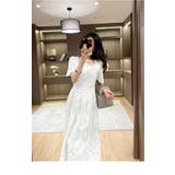 レースワンピース パーティードレス 高級感あふれる透かしレース | JS FASHION | 詳細画像14 