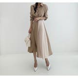 バイカラーワンピース 3色展開 シャツワンピース | JS FASHION | 詳細画像11