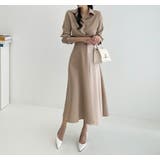 バイカラーワンピース 3色展開 シャツワンピース | JS FASHION | 詳細画像14