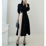 バイカラーワンピース 3色展開 シャツワンピース | JS FASHION | 詳細画像17