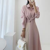 バイカラーワンピース 3色展開 シャツワンピース | JS FASHION | 詳細画像4