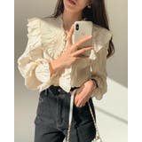 フリルシャツ ブラウス シワ加工 | JS FASHION | 詳細画像8 