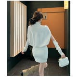 ケープニットワンピース アームウォーマー付き タートルネック | JS FASHION | 詳細画像10 