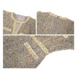 ビジュー施し 厚手ツイードワンピース ニットワンピ | JS FASHION | 詳細画像17 