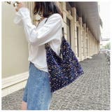 スパンコール トードバッグ レディース | JS FASHION | 詳細画像7 